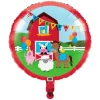 Globo de foil animales de la granja 45 cm - Creative Converting