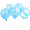 Globos azules y de confeti Happy Birthday (5) - Talking Tables
