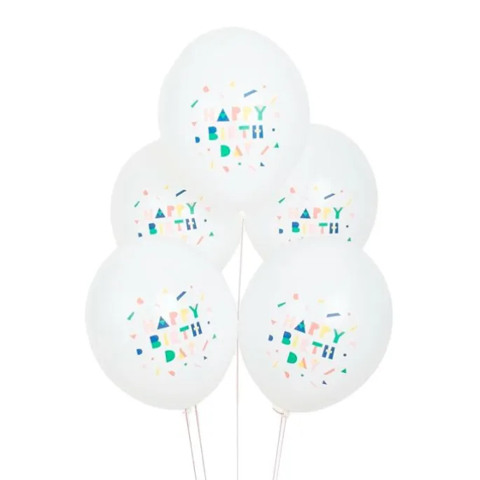 Globos Happy Birthday (5) - My Little Day