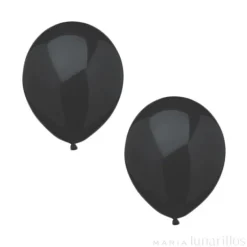 Globos negro (10) - Papstar