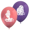 Globos Princesas Disney rosas y púrpuras (8) - Decorata Party