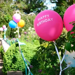 Globos rosas y de confeti Happy Birthday (5) - Talking Tables