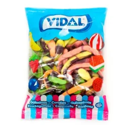 Gominolas de azúcar anacondas (1 kg) - Sin gluten - Vidal