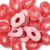 Gominolas de azúcar Aros de fresa (1 kg) - Sin gluten - Fini