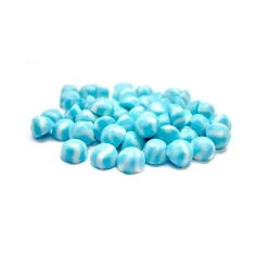 Gominolas de azúcar Besos Twist rayas azules y blancas (1 kg) - Sin gluten - Damel