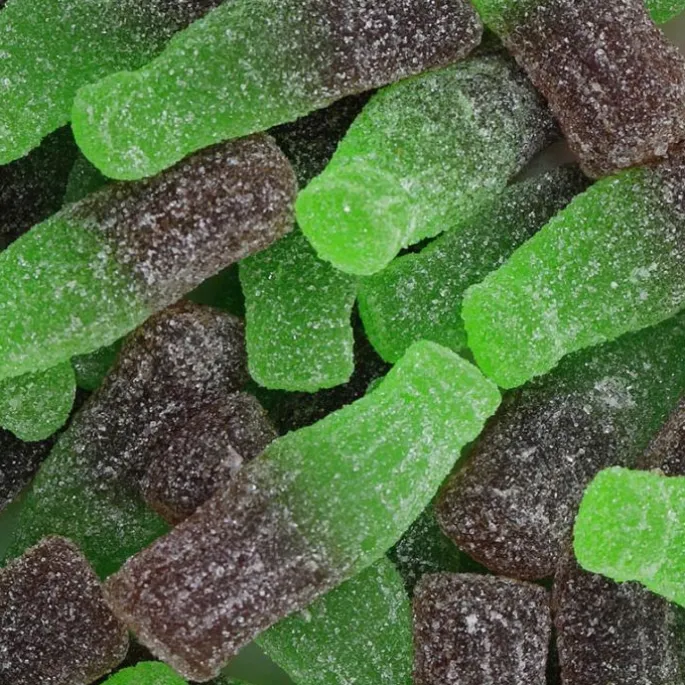 Gominolas de azúcar Botellas de cola (1 kg) - Sin gluten - Fini