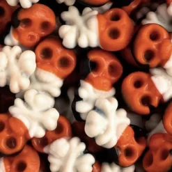 Gominolas de azúcar calaveras piratas 250 uds - Sin gluten - Vidal