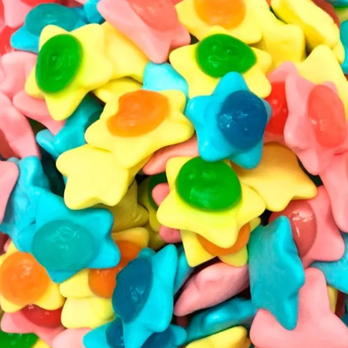 Gominolas de azúcar Estrellas de colores (1 kg) - Haribo