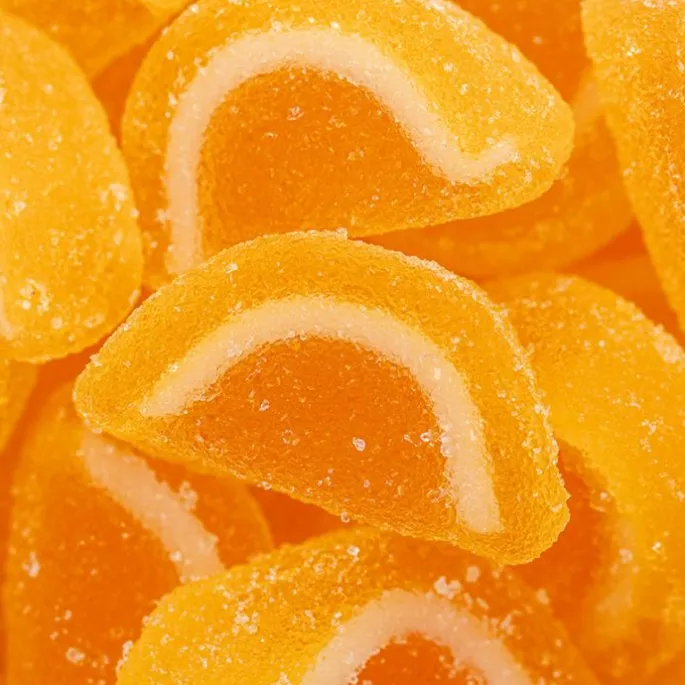 Gominolas de azúcar gajos de naranja 142 g - PME