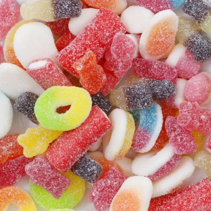 Gominolas de azúcar Mix variados pica (1 kg) - Fini