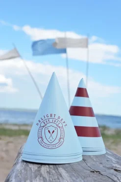 Gorritos de papel Preppy Paddle (10) - Delight Department