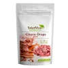 Gotas de chocolate ecológico Choco-drops rosas fresa 125 g - Sin gluten - SaludViva