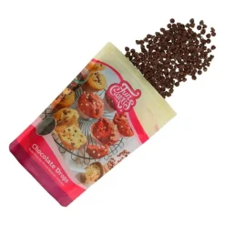 Gotas de chocolate negro 350 g - Funcakes
