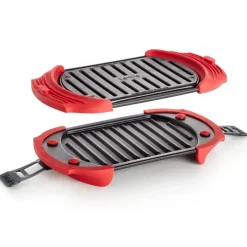 Grill para microondas Microwave Grill Mark 25 cm - Acero antiadherente - Lékué