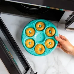 Grill para microondas Microwave Grill Tamaño XL - Acero antiadherente - Lékué + REGALO molde donuts