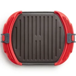 Grill para microondas Microwave Grill Tamaño XL - Acero antiadherente - Lékué + REGALO molde donuts