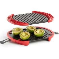 Grill para microondas Microwave Grill Tamaño XL - Acero antiadherente - Lékué + REGALO molde donuts