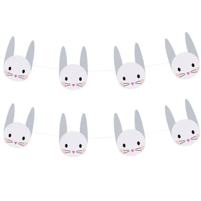 Guirnalda de papel conejitos - My Little Day