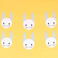 Guirnalda de papel conejitos - My Little Day