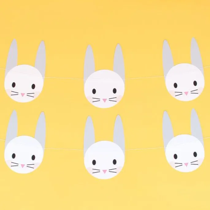 Guirnalda de papel conejitos - My Little Day
