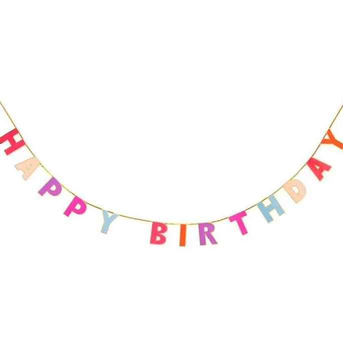 Guirnalda de papel Happy Birthday - Talking Tables