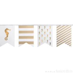 Guirnalda de papel Preppy Seahorse 4,5 metros - Delight Department