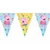 Guirnalda de plástico Peppa Pig 2,3 m - Decorata Party