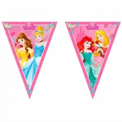 Guirnalda de plástico Princesas Disney - Decorata Party