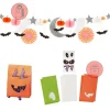 Guirnalda pompones, farolillos y figuras Halloween 2,1 m - Meri Meri + REGALO bolsas