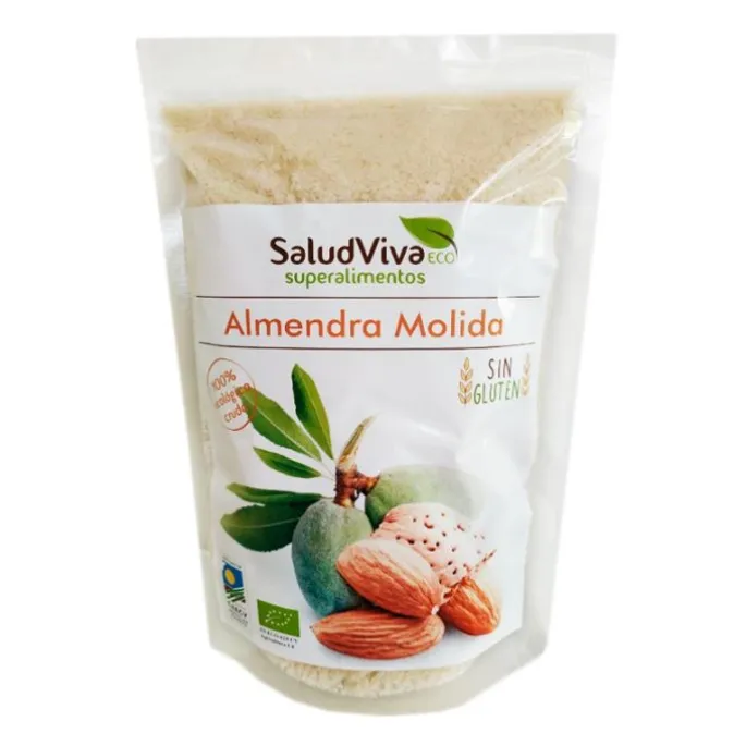 Harina de almendra o almendra molida 200 gr - SaludViva