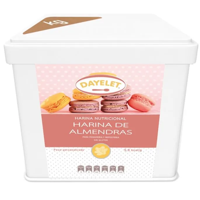 Harina de almendras 1 kg - Sin gluten - Dayelet