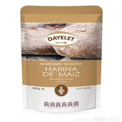 Harina de maíz 400 gr - Sin gluten - Dayelet