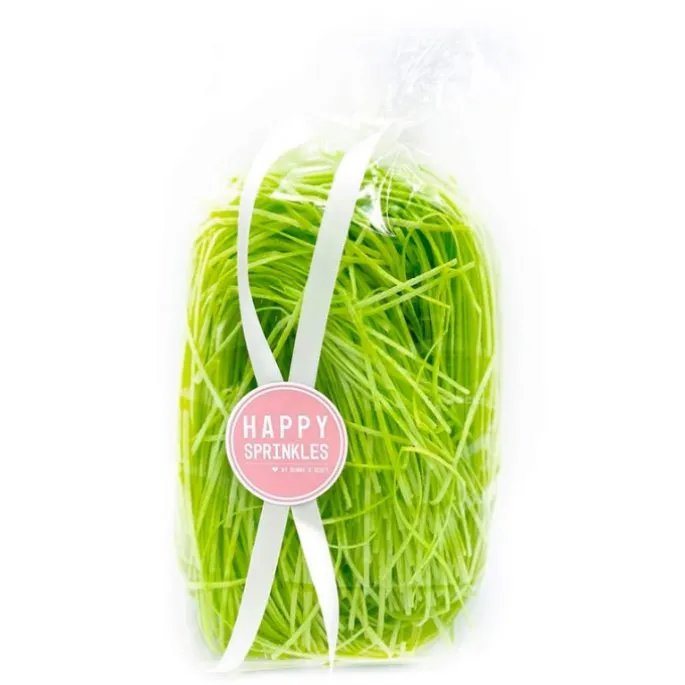 Hierba comestible verde para nido de Pascua 50 g - Happy Sprinkles