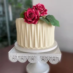 Hoja de modelado para Origami Cake vincado delicado