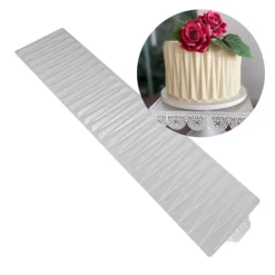Hoja de modelado para Origami Cake vincado delicado