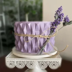 Hoja de modelado para Origami Cake moderno