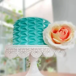 Hoja de modelado para Origami Cake triangular