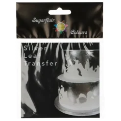 Hoja de plata comestible - Sugarflair