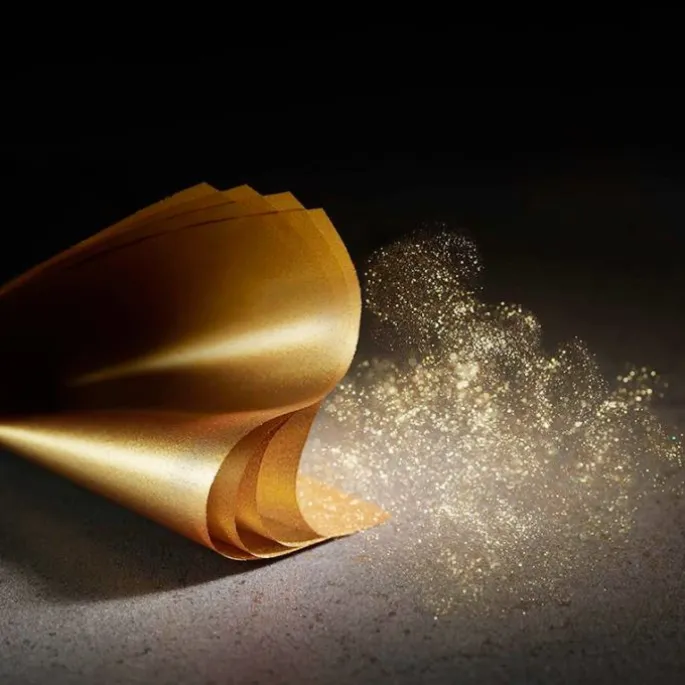Hoja dorada comestible A4 Golden Touch - Sin gluten - Modecor