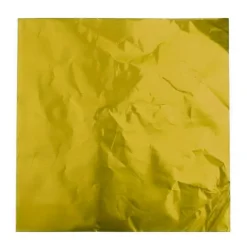 Hojas de aluminio doradas para bombones (150) - Decora
