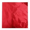 Hojas de aluminio rojas para bombones (150) - Decora