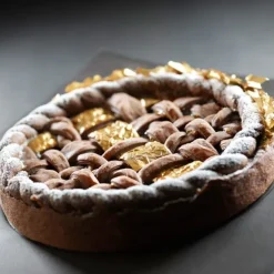 Hojas doradas comestibles Golden Touch 8 x 8 cm (45) - Sin gluten - Modecor