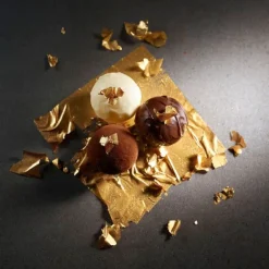 Hojas doradas comestibles Golden Touch 8 x 8 cm (45) - Sin gluten - Modecor