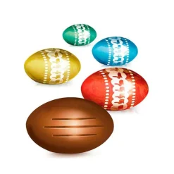 Huevos de chocolate rellenos de crema (1 kg) - Eurochoc