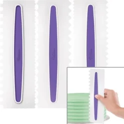 Icing Comb: scrapers de decoración - Wilton