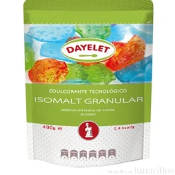 Isomalt granulado 400 gr - Sin gluten - Dayelet