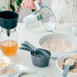 Jarra con cucharaditas y tazas medidoras Exact (9) - Lacor