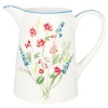 Jarra de cerámica Elwin White 1 litro - GreenGate