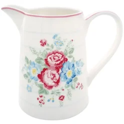 Jarra de cerámica Henrietta White 1 litro - GreenGate