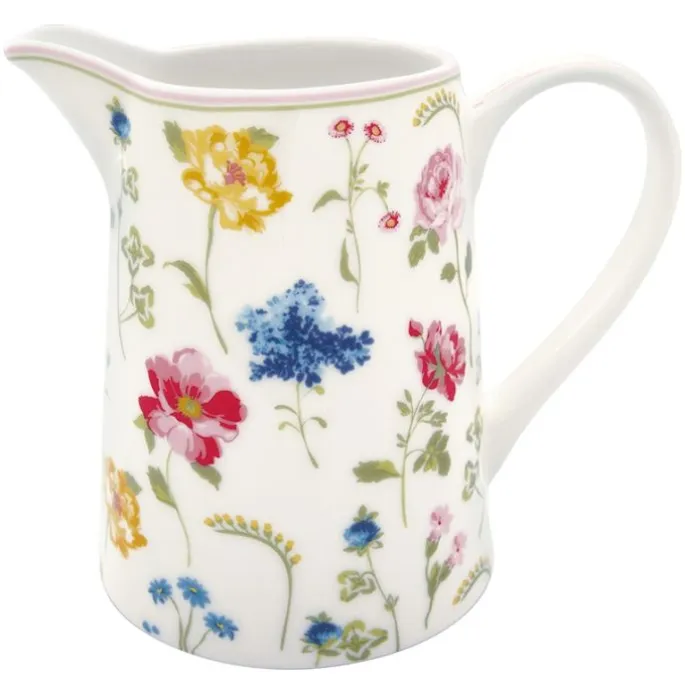 Jarra de cerámica Thilde White 1 litro - GreenGate